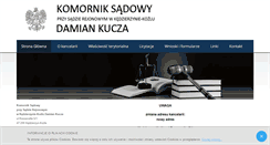 Desktop Screenshot of komornik-kedzierzyn-kozle.pl